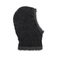 Craig Green Brushed Mohair Balaclava 'Black/Grey'