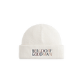 Kith For Bergdorf Goodman Mia Chunky Knit Beanie 'Sandrift'