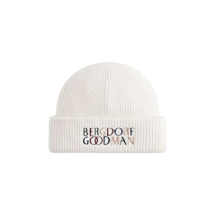 Kith For Bergdorf Goodman Mia Chunky Knit Beanie 'Sandrift'