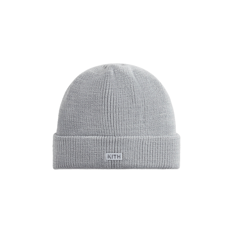 Kith Classic Beanie 'Light Heather Grey'