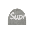 Supreme Big Logo Beanie 'Grey'