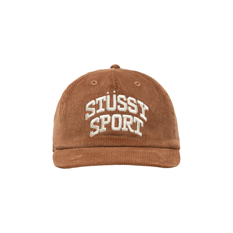 Stussy Mid-Depth Sport Arch Strapback 'Hazelnut'