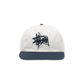 Stussy Mid-Depth Basic Star Strapback 'White'