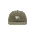Stussy Low Pro Basic Washed Strapback 'Olive'