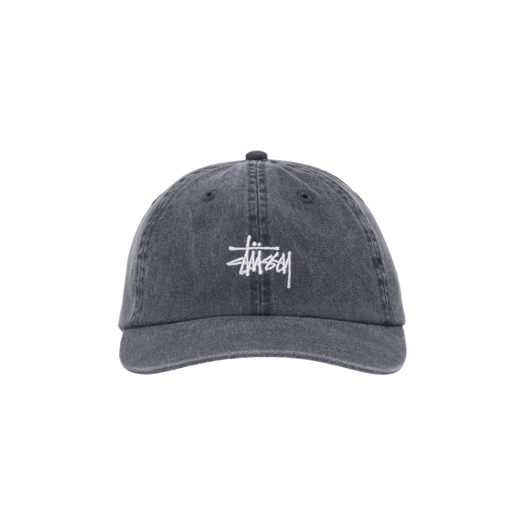Stussy Low Pro Basic Washed Strapback 'Charcoal'