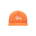 Stussy Trucker Big Basic Snapback 'Pumpkin'
