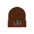 Supreme God Beanie 'Brown'