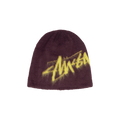 Stussy Brushed Out Stock Skullcap 'Eggplant'