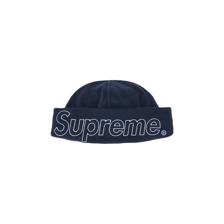 Supreme Polartec Beanie 'Navy'
