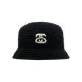 Stussy SS Link Knit Bucket Hat 'Black'