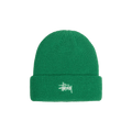 Stussy Basic Cuff Beanie 'Kelly Green'