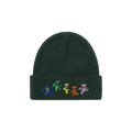 thisisneverthat x Grateful Dead Dancing Bears Beanie 'Dark Green'