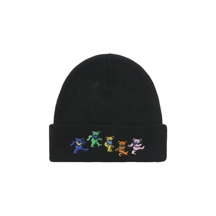 thisisneverthat x Grateful Dead Dancing Bears Beanie 'Black'