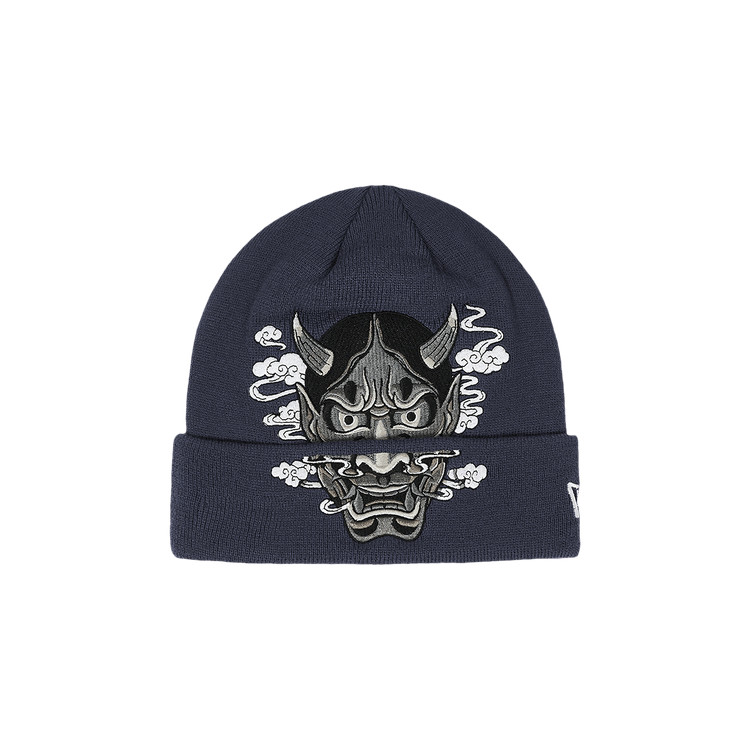 Palace Masks New Era Beanie 'Navy'