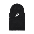 Palace Zip Off Facewarmer P Beanie 'Black'