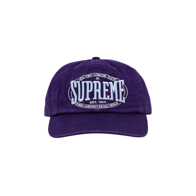 Supreme Warm Up 6-Panel 'Purple'