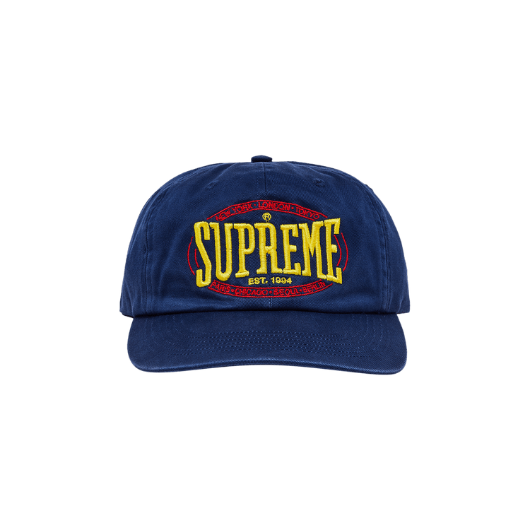 Supreme Warm Up 6-Panel 'Navy'