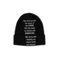 Supreme x New Era Psalm Beanie 'Black'