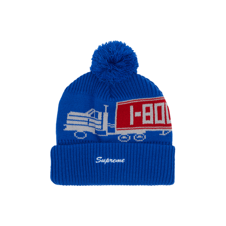 Supreme 18 Wheeler Beanie 'Blue'
