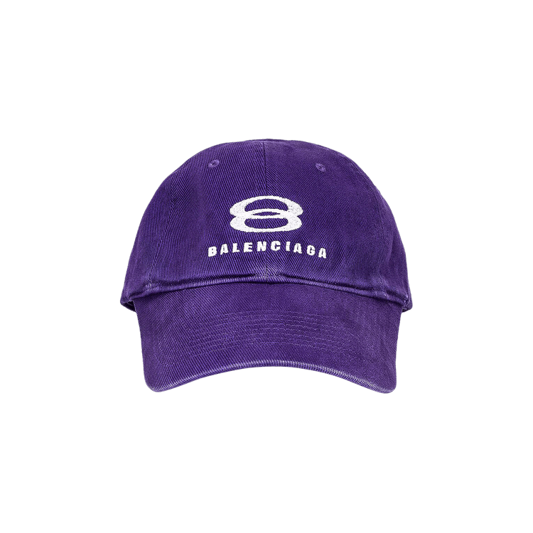 Balenciaga Snowboard Hat 'Untraviolet/White'