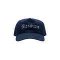 Pleasures Chrome Snapback 'Navy'