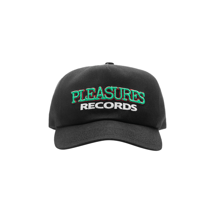Pleasures Records Snapback 'Black'