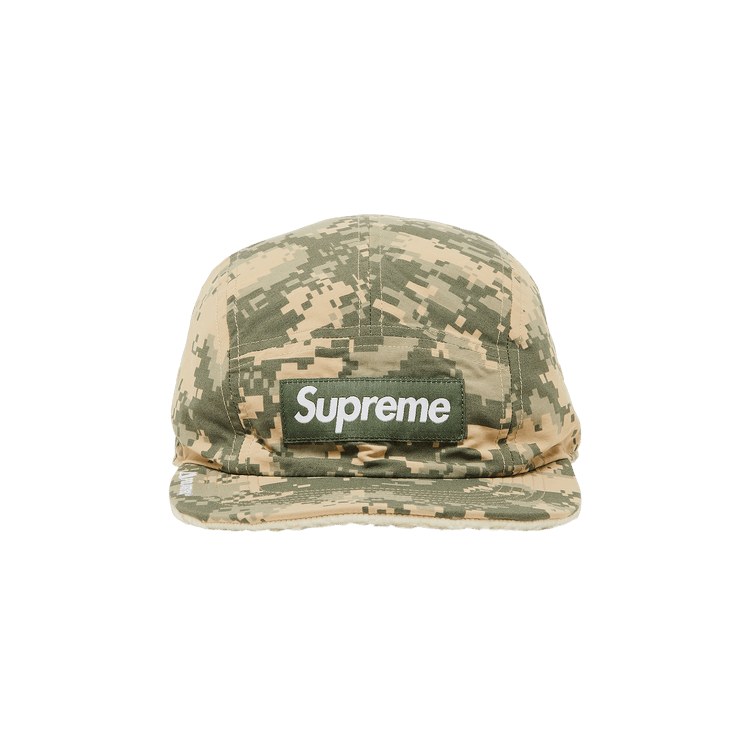 Supreme Polartec Shearling Reversible Camp Cap 'Digi Camo'