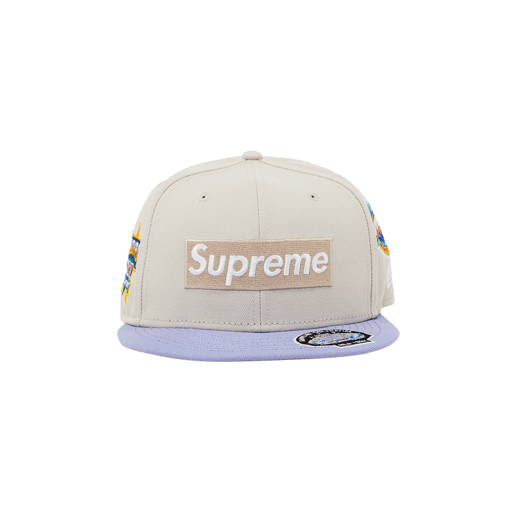 Supreme Championships Box Logo New Era 'Stone'