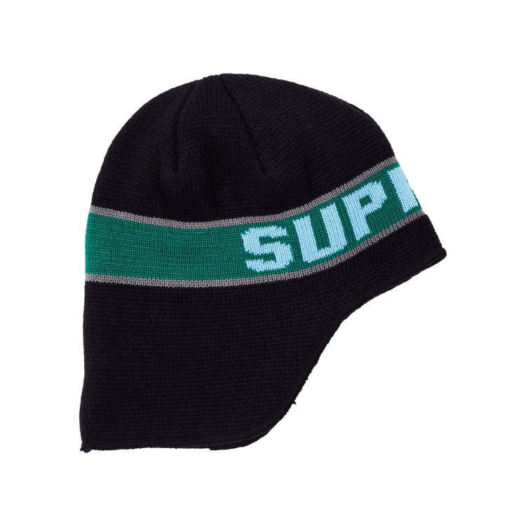 Supreme Earflap Beanie 'Navy'