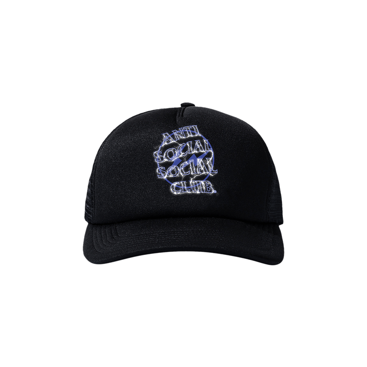 Anti Social Social Club x Fragment Design Bolt Hat 'Black/Navy'