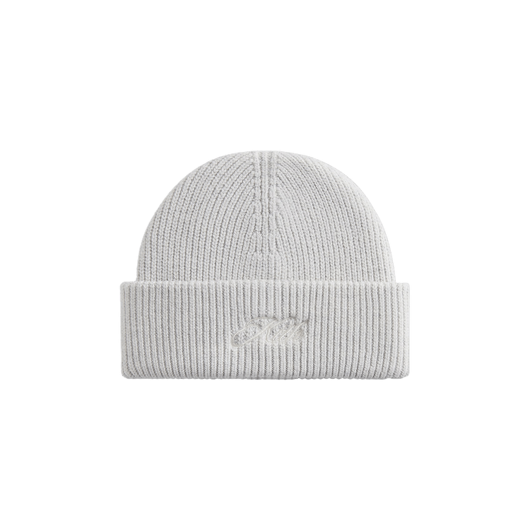 Kith Premier Logo Mia Beanie 'Light Heather Grey'