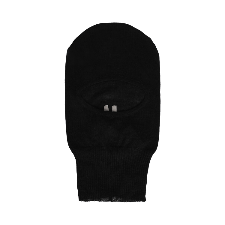 Rick Owens Knitted Skull Balaclava 'Black'