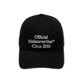 thisisneverthat Times Cap 'Black'