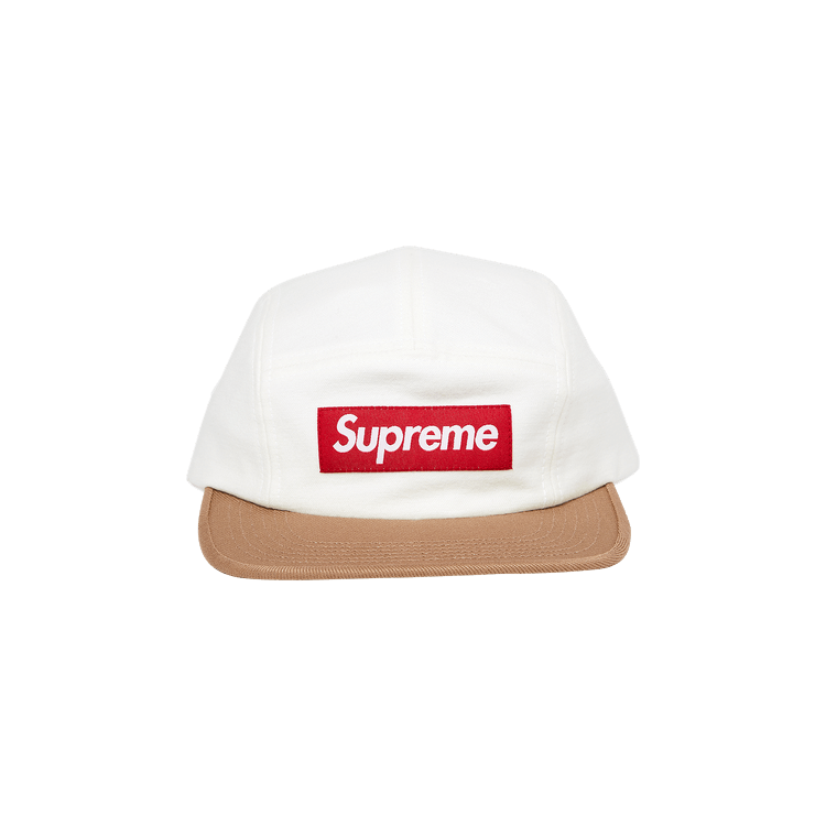 Supreme 2-Tone Camp Cap 'White'