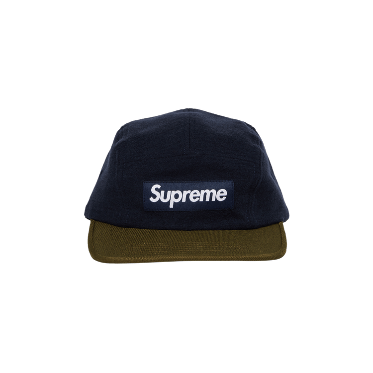 Supreme 2-Tone Camp Cap 'Navy'
