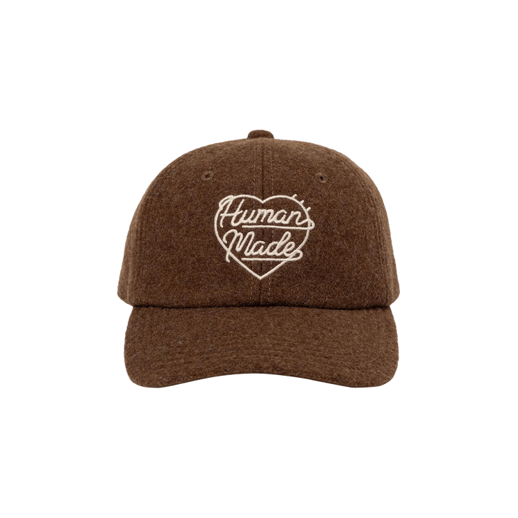 Human Made 6 Panel Wool Cap 'Brown'