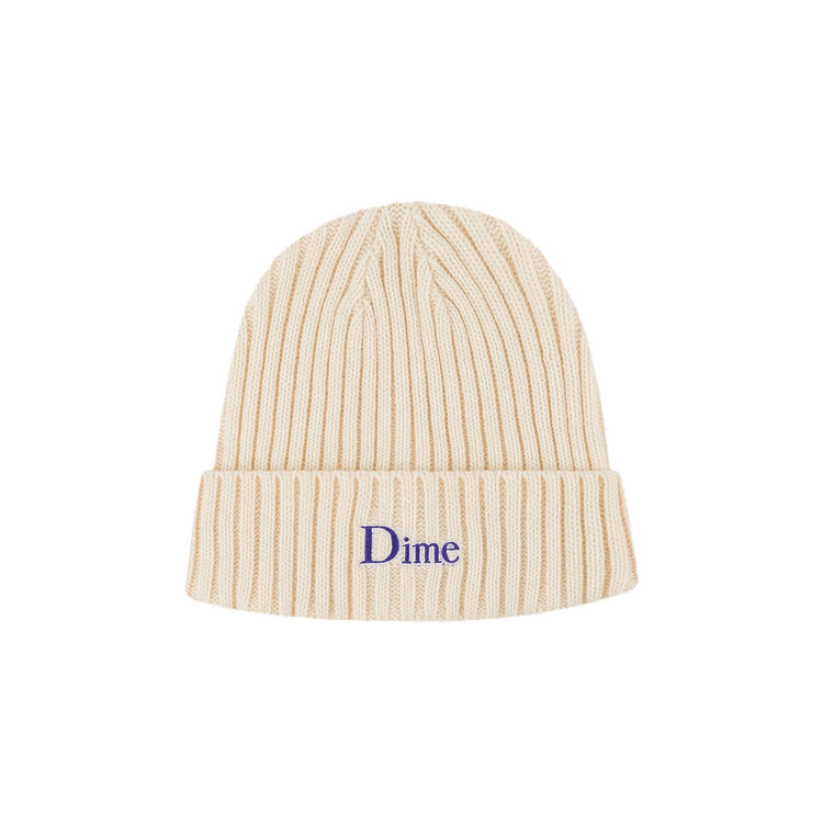 Dime Classic Fold Beanie 'Off White'