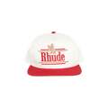 Rhude Rossa Structured Hat 'Ivory/Red'