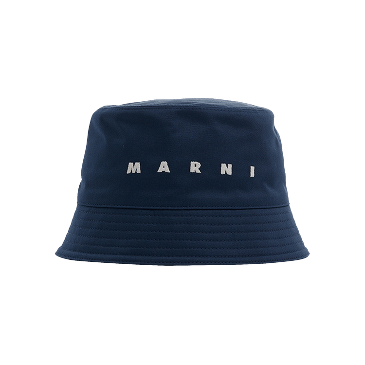 Marni Logo Bucket Hat II 'Ink'