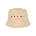 Marni Logo Bucket Hat II 'Buttercream'