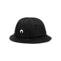 Marine Serre Regenerated Moire Bell Hat 'Black'