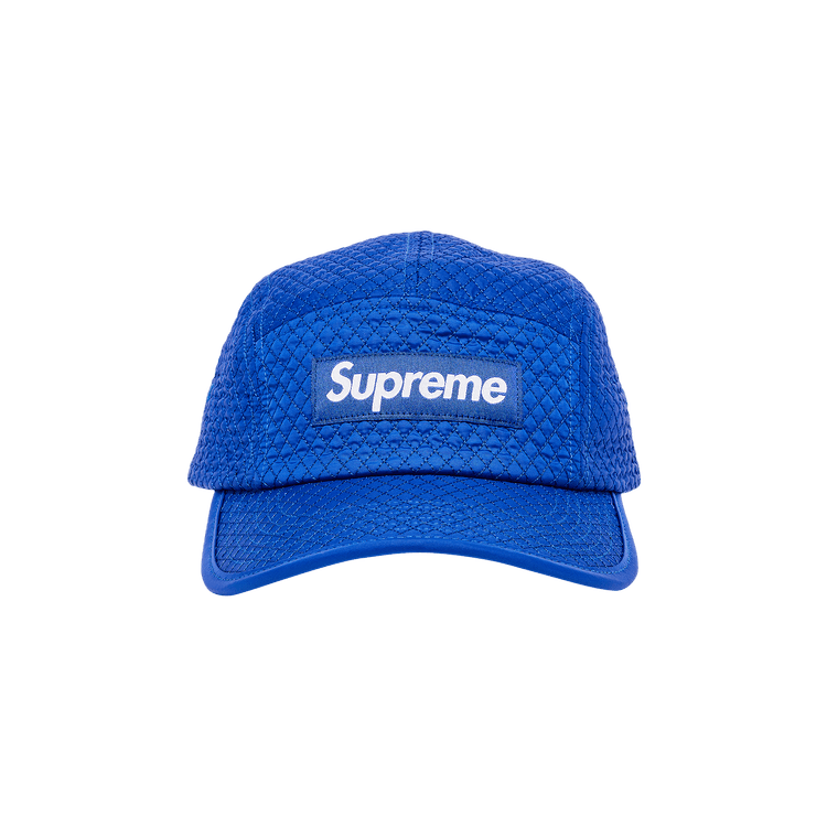 Supreme Micro Quilted Camp Cap 'Royal'