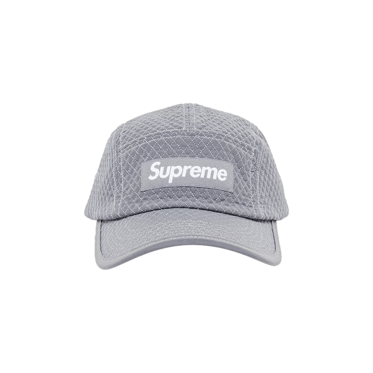 Supreme Micro Quilted Camp Cap 'Reflective'