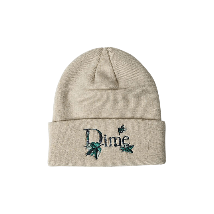 Dime Classic Leafy Fold Beanie 'Beige'