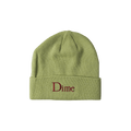 Dime Classic Wool Fold Beanie 'Lime'