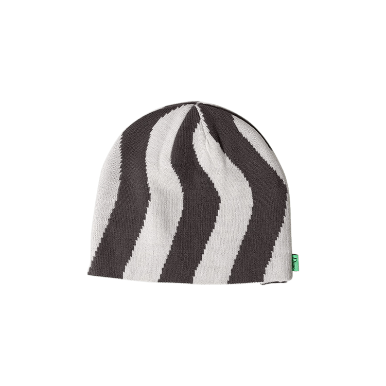 Dime Spiral Skullcap Beanie 'Charcoal/White'