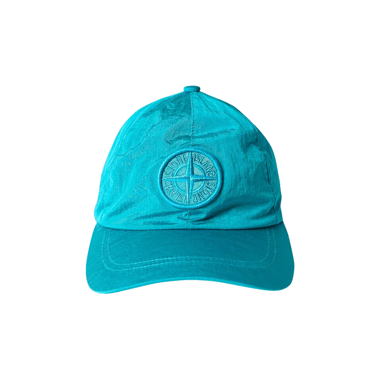 Stone Island 6 Panel Nylon Metal Cap 'Blue'