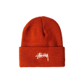 Stussy Stock Cuff Beanie 'Orange'