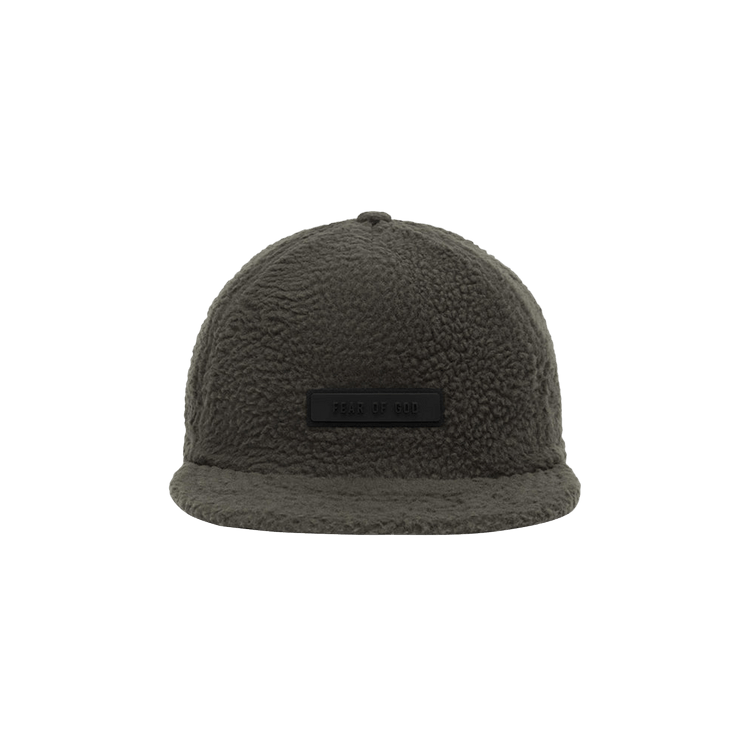 Fear of God Essentials Polar Fleece Baseball Cap 'Ink'