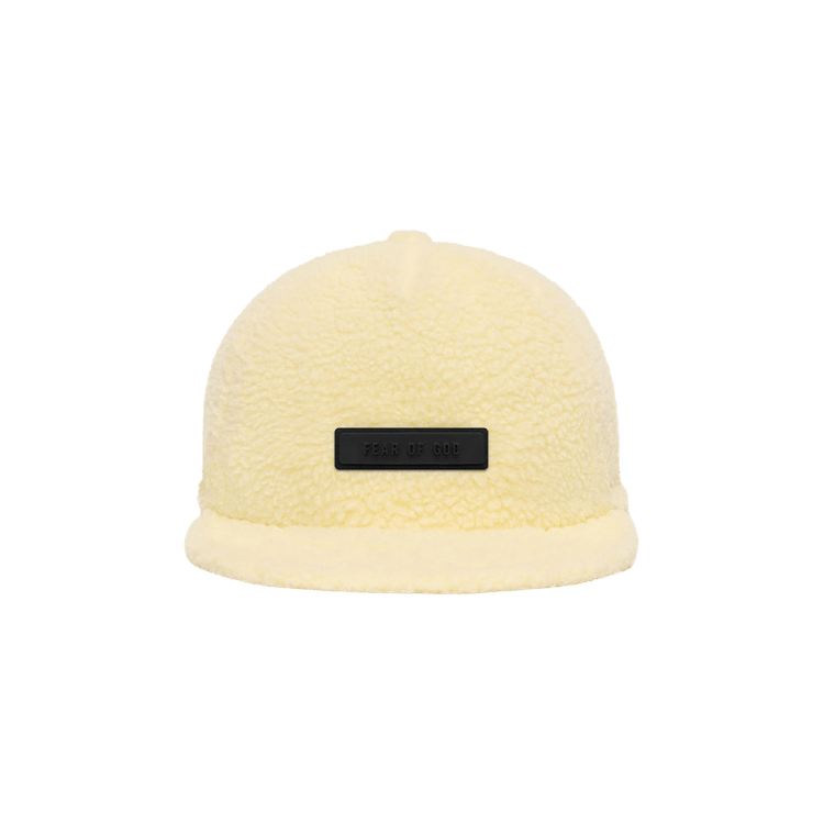 Fear of God Essentials Polar Fleece Baseball Cap 'Garden Yellow'
